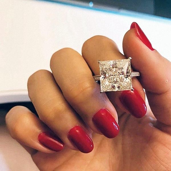 wedding rings caoshi simple luxury design for female princess cut square cz gift bridal accessories dazzling crystal jewelry, Slivery;golden
wedding rings caoshi simple luxury design for female princess cut square cz gift bridal accessories dazzling crystal jewelry, Slivery;golden