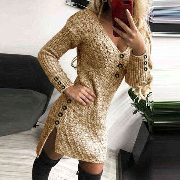 spring autumn lady deep v neck knitting dress women elegant solid color slim party dress female long sleeved dress vestidos g1223, Black;gray
spring autumn lady deep v neck knitting dress women elegant solid color slim party dress female long sleeved dress vestidos g1223, Black;gray