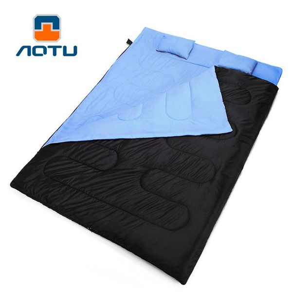 sleeping bags 2.2m*1.52m outdoor double bag winter camping hiking portable with pillow
sleeping bags 2.2m*1.52m outdoor double bag winter camping hiking portable with pillow