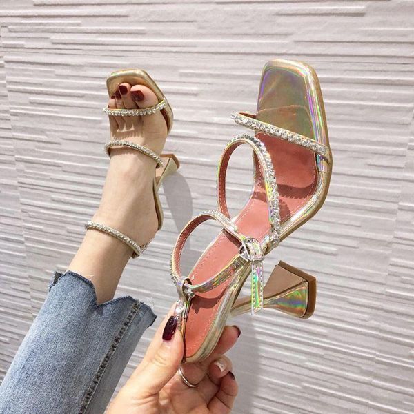dress shoes gold bling crystal women sandals open toe rhinestone straps cross high heel wedding size 35-40, Black
dress shoes gold bling crystal women sandals open toe rhinestone straps cross high heel wedding size 35-40, Black