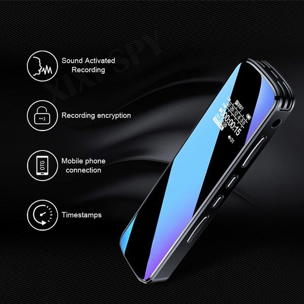dictaphone voice recorder sound mini audio mp3 player professional digital hd activated recording record otg connection
dictaphone voice recorder sound mini audio mp3 player professional digital hd activated recording record otg connection