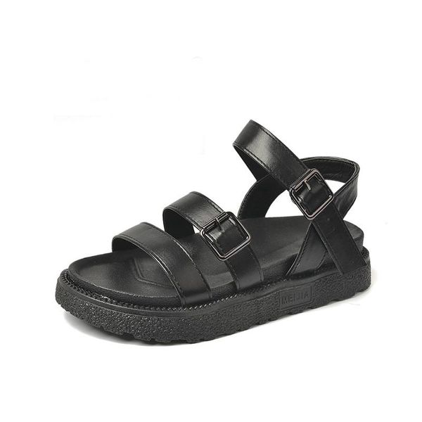 sandals thick bottom platform gladiator women soft leather buckle casual beach open toe shoes non slip rome, Black
sandals thick bottom platform gladiator women soft leather buckle casual beach open toe shoes non slip rome, Black