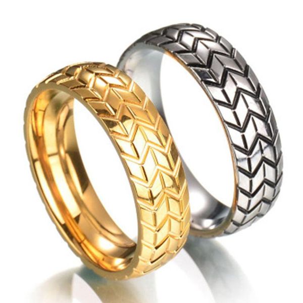 cluster rings stainless steel gold silver tyre ring well polished men cool exquisite grains car auto enthusiasts gift, Golden;silver
cluster rings stainless steel gold silver tyre ring well polished men cool exquisite grains car auto enthusiasts gift, Golden;silver
