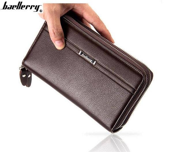 wallets baelerry leather men clutch purses business male wallet coin pocket double zipper vintage large carteras, Red;black
wallets baelerry leather men clutch purses business male wallet coin pocket double zipper vintage large carteras, Red;black