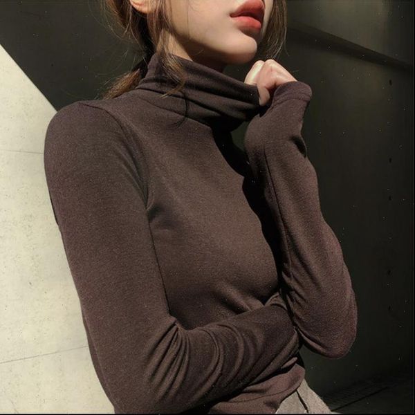 autumn women sweater winter basic slim fitted office lady turtleneck pullovers solid drop high quality, White;black
autumn women sweater winter basic slim fitted office lady turtleneck pullovers solid drop high quality, White;black
