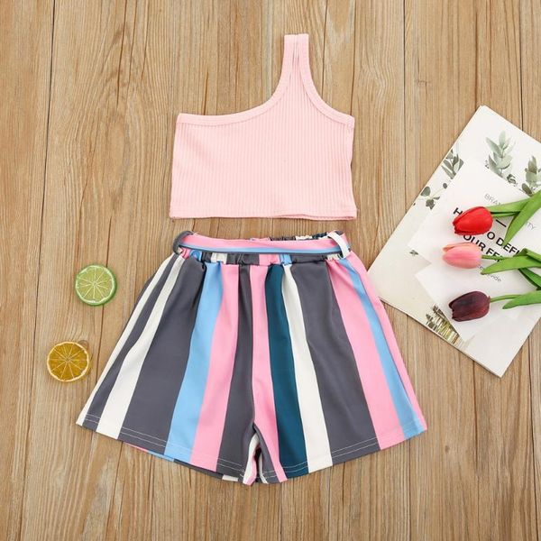 kids girl clothes set sleeveless vest shorts summer outfits toddler two pieces outifts children clothing sets, White
kids girl clothes set sleeveless vest shorts summer outfits toddler two pieces outifts children clothing sets, White