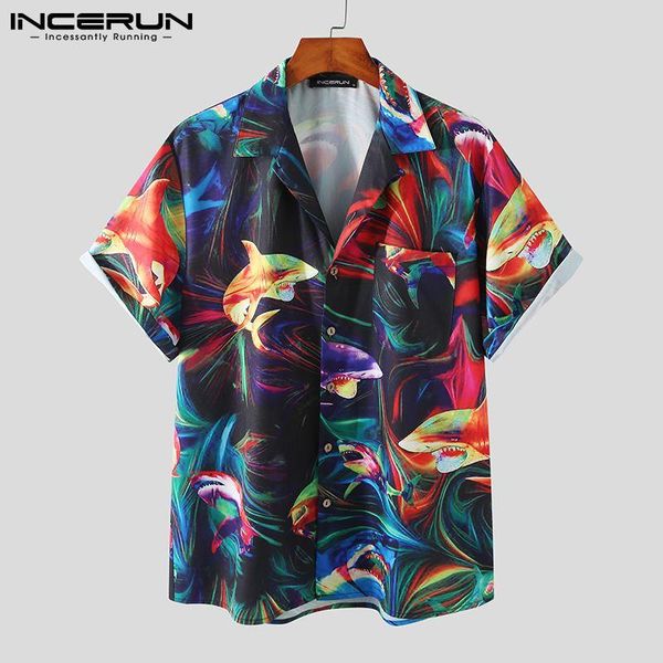 men's casual shirts men printing hawaiian shirt lapel short sleeve camisa masculina streetwear 2021 summer vacation clothing 5xl inceru, White;black
men's casual shirts men printing hawaiian shirt lapel short sleeve camisa masculina streetwear 2021 summer vacation clothing 5xl inceru, White;black