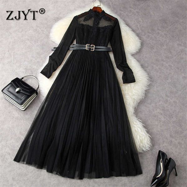 runway fashion spring designers women full sleeve transparent embroidery long lace dress party celebrity robe festa black 210601, Black;gray
runway fashion spring designers women full sleeve transparent embroidery long lace dress party celebrity robe festa black 210601, Black;gray