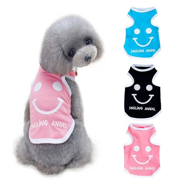 dog apparel summer pet clothes for small dogs chihuahua teddy cotton vest cute smiling clothing puppy coat jackets s/m/l/xl/2xl
dog apparel summer pet clothes for small dogs chihuahua teddy cotton vest cute smiling clothing puppy coat jackets s/m/l/xl/2xl