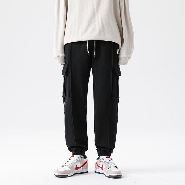 men's pants 2021 men harem joggers harajuku sweatpant elastic waist hip hop casual trousers, Black
men's pants 2021 men harem joggers harajuku sweatpant elastic waist hip hop casual trousers, Black