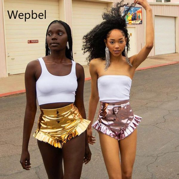 women's shorts wepbel solid color pu women wooden ear v-shaped leather clubwear skinny slim fits high waist short pants, White;black
women's shorts wepbel solid color pu women wooden ear v-shaped leather clubwear skinny slim fits high waist short pants, White;black