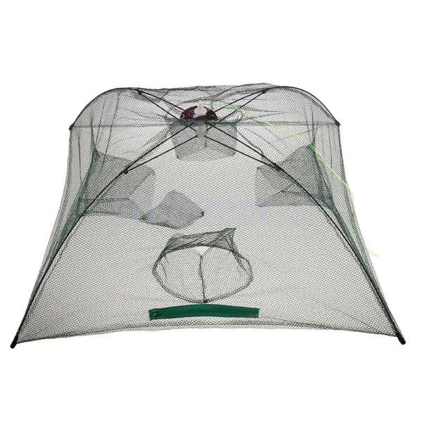 holes automatic folding fishing net shrimp cage nylon foldable crab fish trap cast network accessories
holes automatic folding fishing net shrimp cage nylon foldable crab fish trap cast network accessories