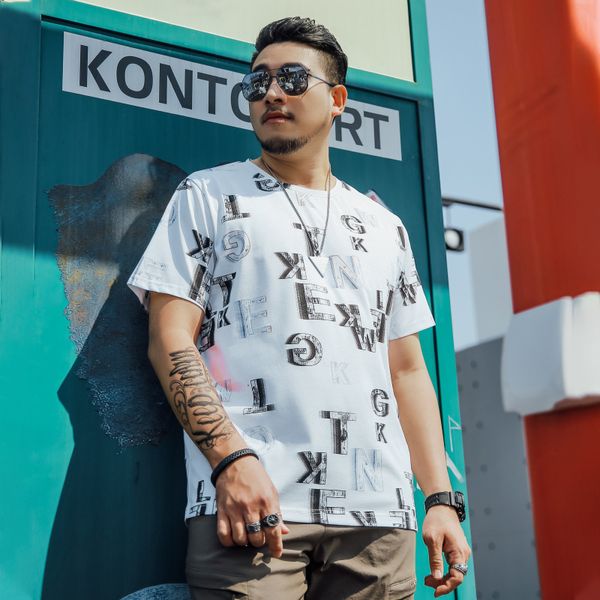 tees,polos plus-size fashion man 2023133 | large men's summer trend creative letter printed t-shirt short sleeve round neck
tees,polos plus-size fashion man 2023133 | large men's summer trend creative letter printed t-shirt short sleeve round neck