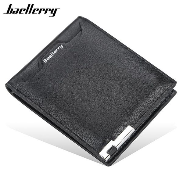 baellerry mens wallet male luxury design purse bifold short wallets pu leather business card holder 2021 coin purses, Red;black
baellerry mens wallet male luxury design purse bifold short wallets pu leather business card holder 2021 coin purses, Red;black