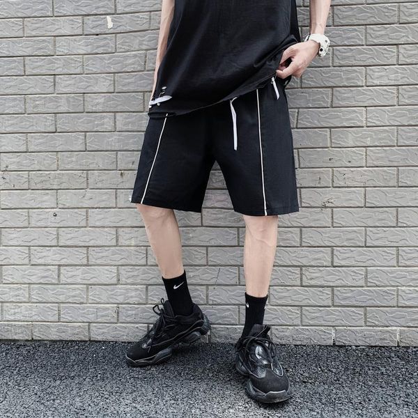 summer men casual shorts reflective hombre trend loose students straight wild clothing gym breathable sport pants men's, White;black
summer men casual shorts reflective hombre trend loose students straight wild clothing gym breathable sport pants men's, White;black