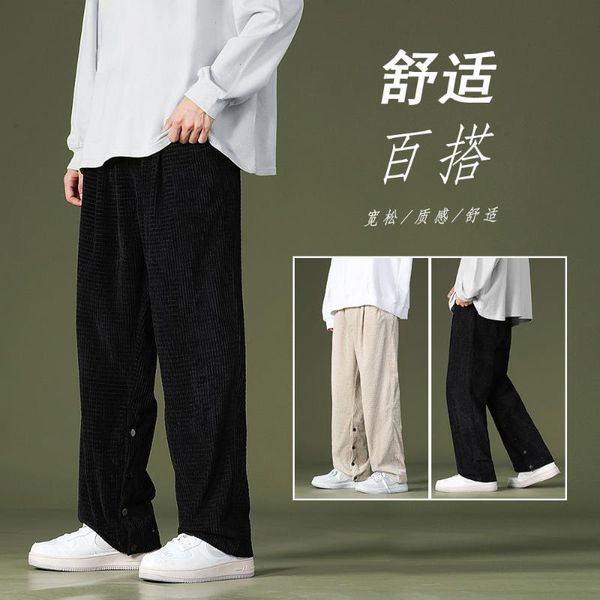 men's pants mens clothing loose straight tube autumn casual black panty trousers that occupy the home 2021 college streets
men's pants mens clothing loose straight tube autumn casual black panty trousers that occupy the home 2021 college streets