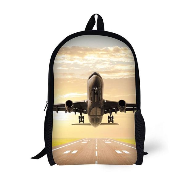 backpack aircraft pattern children 3d aviation printing travel daypack for teenagers boys helicopter men school shoulder bag
backpack aircraft pattern children 3d aviation printing travel daypack for teenagers boys helicopter men school shoulder bag