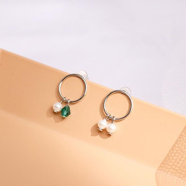 hoop & huggie pearl circle earrings for women green asymmetric korean fashion vintage creative trendy lady party jewelry boyulige, Golden;silver
hoop & huggie pearl circle earrings for women green asymmetric korean fashion vintage creative trendy lady party jewelry boyulige, Golden;silver