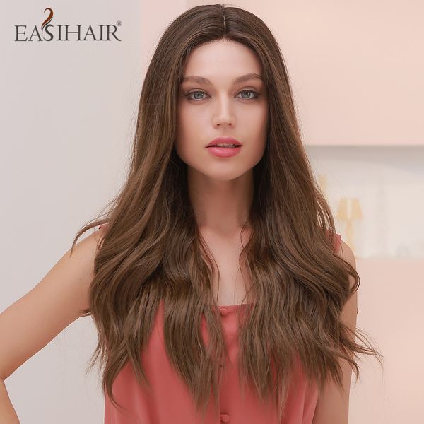 long brown lace front wig for women baby hair lace frontal wig natural high density heat resistant wavy cosplay wig, Black
long brown lace front wig for women baby hair lace frontal wig natural high density heat resistant wavy cosplay wig, Black