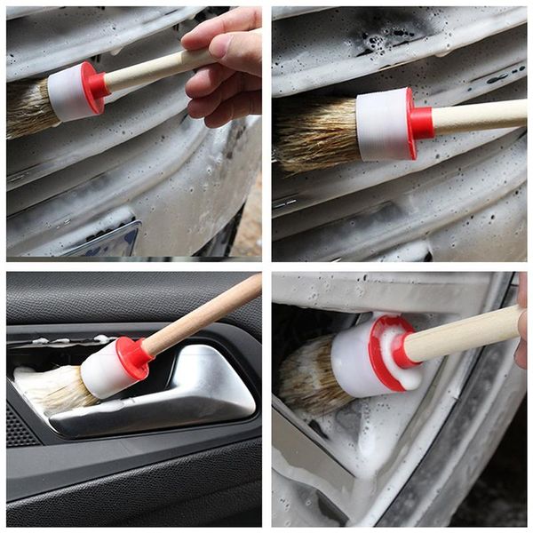 car sponge 6pcs soft suv detailing wheel wood handle brushes for cleaning dash trim seats handy washable tool
car sponge 6pcs soft suv detailing wheel wood handle brushes for cleaning dash trim seats handy washable tool