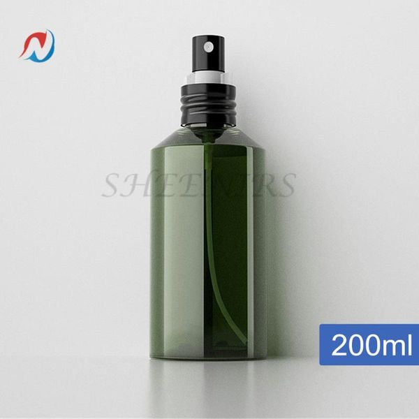 storage bottles & jars 6pcs 200ml 6.8oz green sloping shoulder plastic fine mist spray bottle with black head pure dew makeup
storage bottles & jars 6pcs 200ml 6.8oz green sloping shoulder plastic fine mist spray bottle with black head pure dew makeup