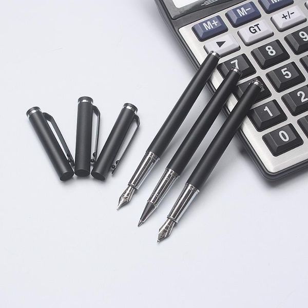 fountain pen/roller ball pen 0.5mm classic full matte black medium nib business pens writing for office luxury gift
fountain pen/roller ball pen 0.5mm classic full matte black medium nib business pens writing for office luxury gift