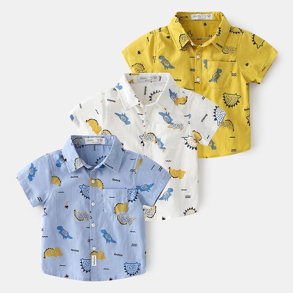 children clothes 2021 new summer cartoon boys shirt and blouse fashionable casual style short sleeve shirt toddler top, White;black
children clothes 2021 new summer cartoon boys shirt and blouse fashionable casual style short sleeve shirt toddler top, White;black