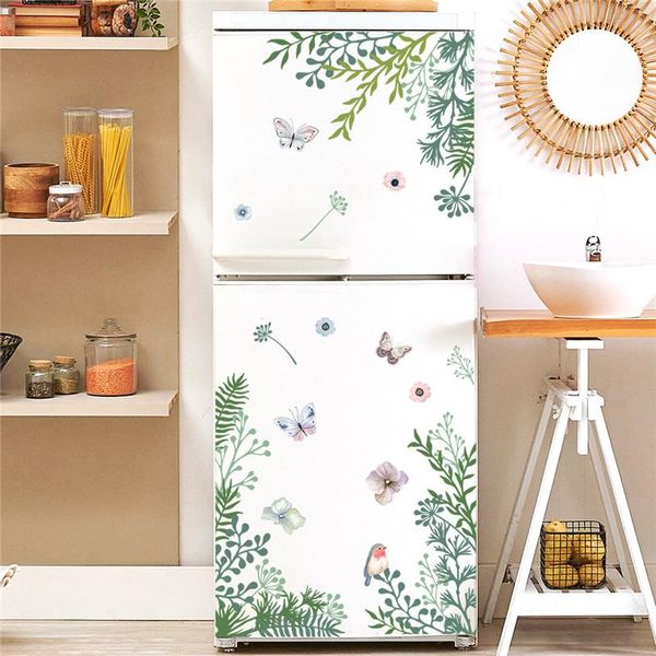 wall stickers butterfly plant leaves home decor children's room kitchen fridge green plants window decals adesivo de parede
wall stickers butterfly plant leaves home decor children's room kitchen fridge green plants window decals adesivo de parede