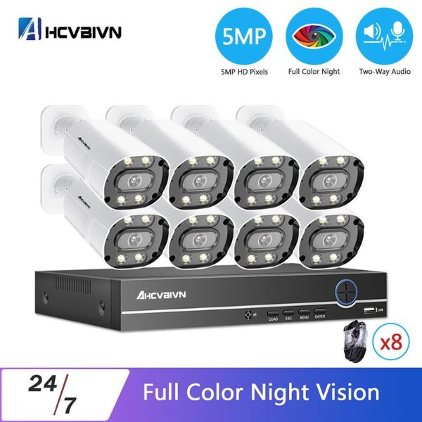 5mp nvr kit poe security camera system outdoor waterproof 2mp two-way audio ip ir-cut cctv video surveillance wireless kits
5mp nvr kit poe security camera system outdoor waterproof 2mp two-way audio ip ir-cut cctv video surveillance wireless kits