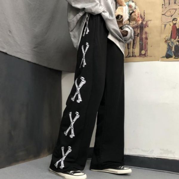 japanese and korean streetwear men's black harajuku wide leg pants hip-hop stretch waist loose sports casual gray, Blue
japanese and korean streetwear men's black harajuku wide leg pants hip-hop stretch waist loose sports casual gray, Blue