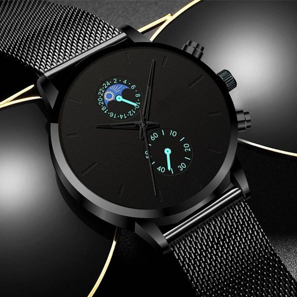 wristwatches fashion watch men business leather watches luxury classic black stainless steel mesh belt quartz wrist relogio masculino, Slivery;brown
wristwatches fashion watch men business leather watches luxury classic black stainless steel mesh belt quartz wrist relogio masculino, Slivery;brown