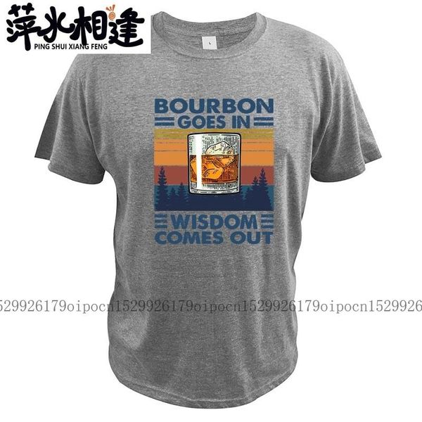 men's t-shirts bourbon goes in wisdom comes out drinking lover gift t shirt comfortable premium tee, White;black
men's t-shirts bourbon goes in wisdom comes out drinking lover gift t shirt comfortable premium tee, White;black
