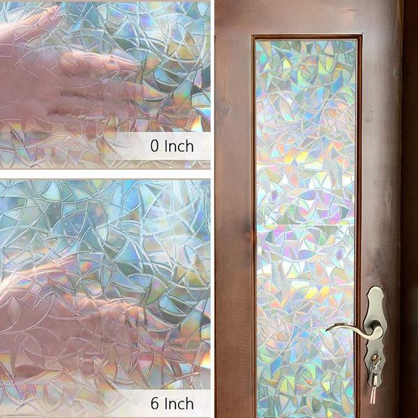 window stickers 3d rainbow effect film static self adhesive clings stained privacy glass sticker heat control tint home decor
window stickers 3d rainbow effect film static self adhesive clings stained privacy glass sticker heat control tint home decor