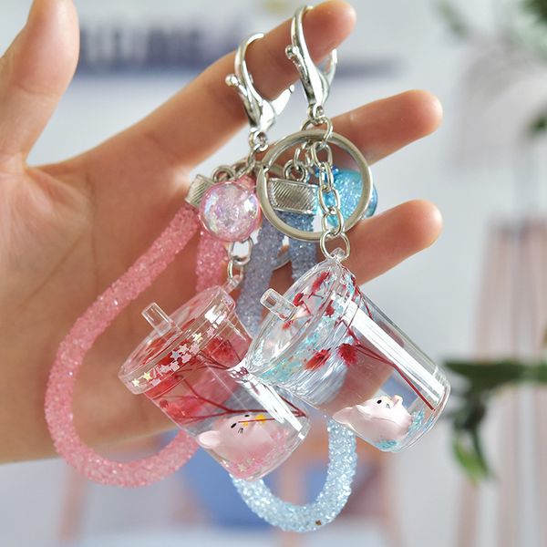 acrylic dried flower oil milk tea cup key chain liquid quicksand floating doll pendanta1, Silver
acrylic dried flower oil milk tea cup key chain liquid quicksand floating doll pendanta1, Silver