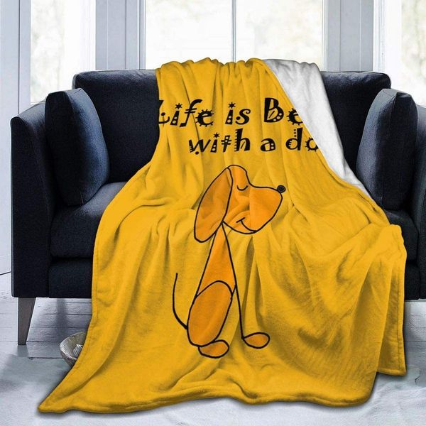 life is better with a dog throw blanket ultra-soft fleece bed blanket anti-allergic warm bed throws for sofa office-80x60in
life is better with a dog throw blanket ultra-soft fleece bed blanket anti-allergic warm bed throws for sofa office-80x60in