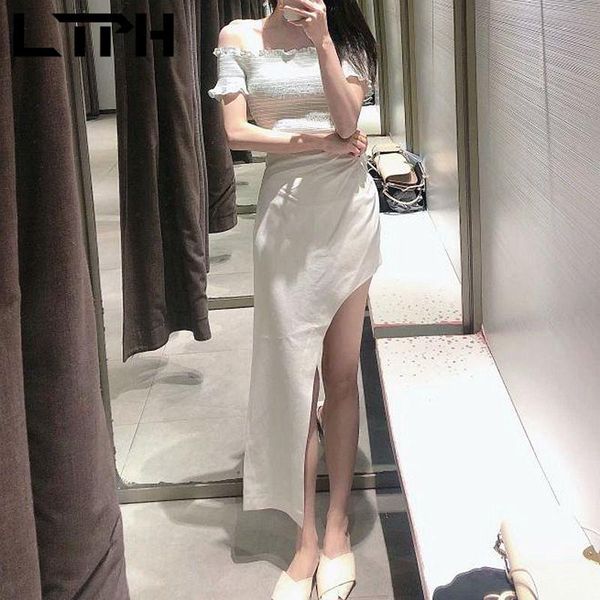 skirts ltph fashion elegant asymmetry linen skirt solid simple slim high waist white women mid-length 2021 summer, Black
skirts ltph fashion elegant asymmetry linen skirt solid simple slim high waist white women mid-length 2021 summer, Black