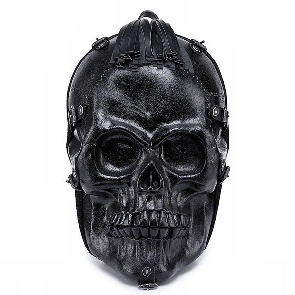 backpack rosetic gothic 3d skull pu travel punk style black halloween school bag backpacks fashion zipper shoulder bags
backpack rosetic gothic 3d skull pu travel punk style black halloween school bag backpacks fashion zipper shoulder bags