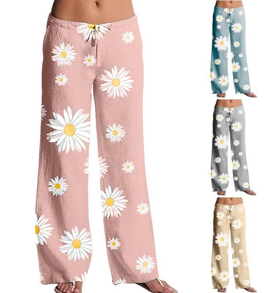 women's pants & capris daisy flower print elastic high waist baggy women harajuku casual boho wide leg streetwear korean fashion trouse, Black;white
women's pants & capris daisy flower print elastic high waist baggy women harajuku casual boho wide leg streetwear korean fashion trouse, Black;white