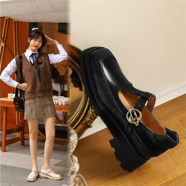 dress shoes spring and autumn ladies high heels square toe t-strap fashion buckle decorative increase thick sole retro1, Black
dress shoes spring and autumn ladies high heels square toe t-strap fashion buckle decorative increase thick sole retro1, Black