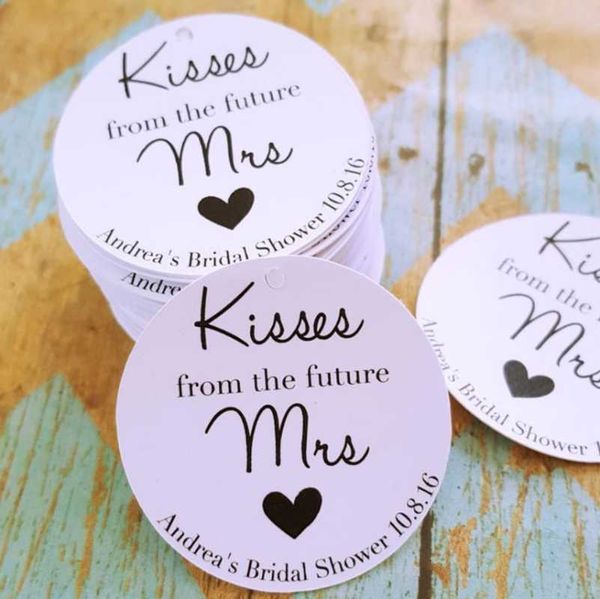 greeting cards personalise printing mini kisses from the future mrs, bridal shower tag, 1.5" round wedding favor, favor
greeting cards personalise printing mini kisses from the future mrs, bridal shower tag, 1.5" round wedding favor, favor