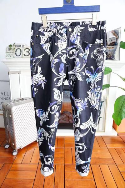 men's pants sz07630 fashion 2021 runway luxury european design party style clothing, Black
men's pants sz07630 fashion 2021 runway luxury european design party style clothing, Black