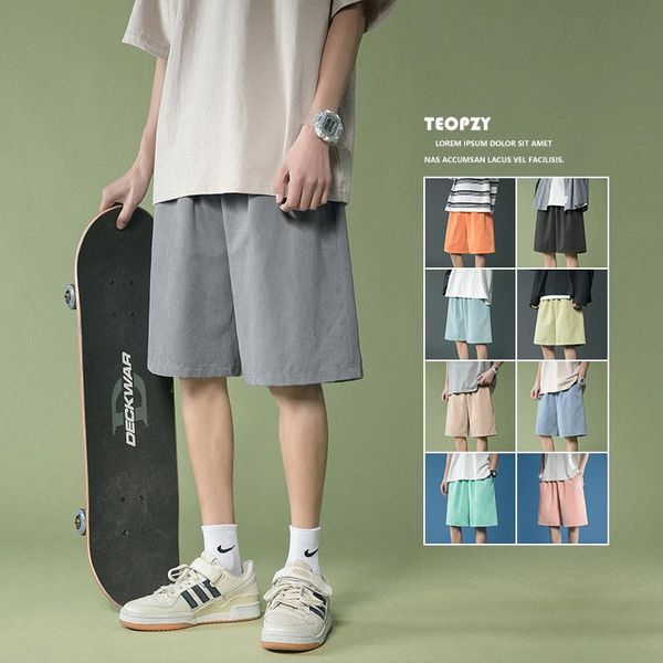 men's shorts summer fashion streetwear men solid sweat pants gym cotton england style running straight jogger short, White;black
men's shorts summer fashion streetwear men solid sweat pants gym cotton england style running straight jogger short, White;black