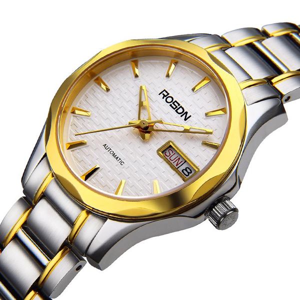 women's watches with miyota automatic mechanical watch women waterproof sapphire couples r2081w wristwatches, Slivery;brown
women's watches with miyota automatic mechanical watch women waterproof sapphire couples r2081w wristwatches, Slivery;brown