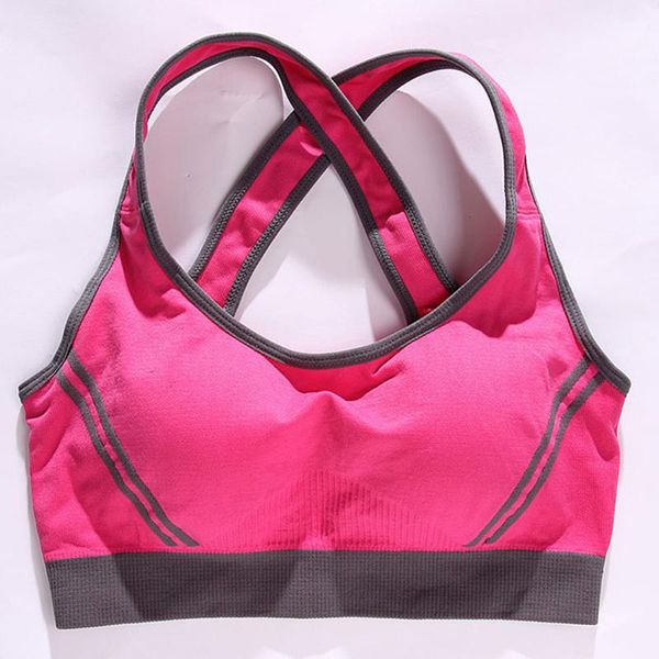 gym clothing womens yoga sport bra shockproof back sports bras breathable athletic fitness running vest sportswear, White;black
gym clothing womens yoga sport bra shockproof back sports bras breathable athletic fitness running vest sportswear, White;black