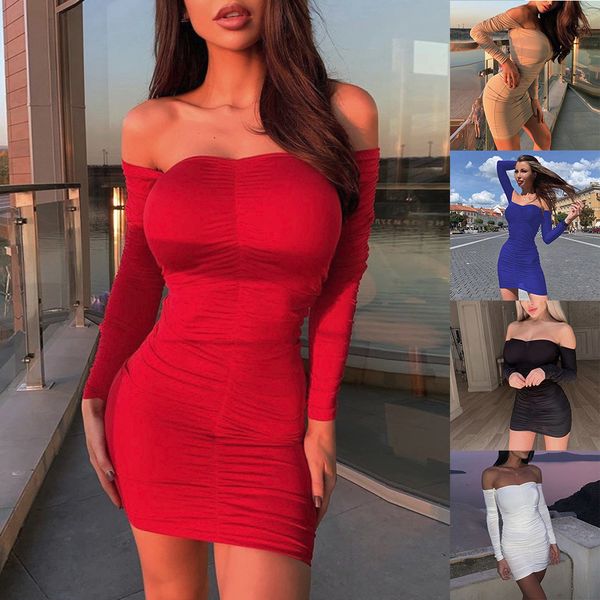women dresses 2020 fashion women ladies slim long sleeve casual party hip party for woman straight dress, Black;gray
women dresses 2020 fashion women ladies slim long sleeve casual party hip party for woman straight dress, Black;gray