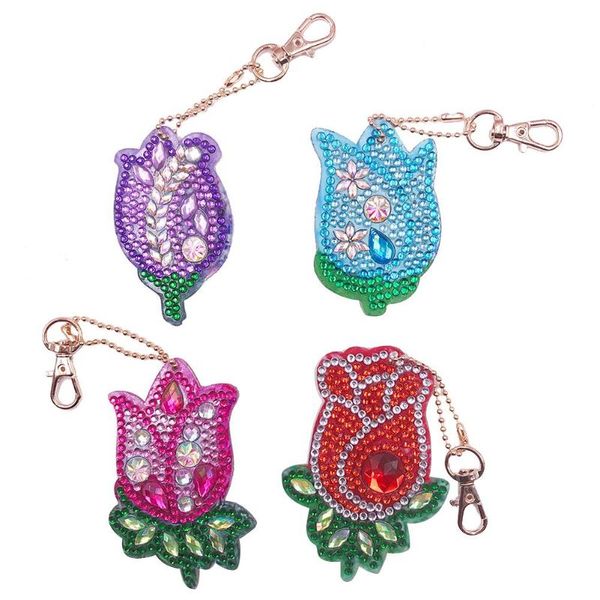 diamond painting 4pcs diy keychain rhinestone embroidery pendant craft kits mosaic cross stitch
diamond painting 4pcs diy keychain rhinestone embroidery pendant craft kits mosaic cross stitch