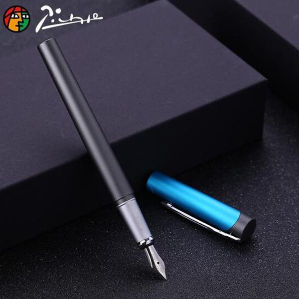 picasso pimio 963 metal creative fountain pen blue marie curie series iridium fine nib writing for business office & school pens
picasso pimio 963 metal creative fountain pen blue marie curie series iridium fine nib writing for business office & school pens