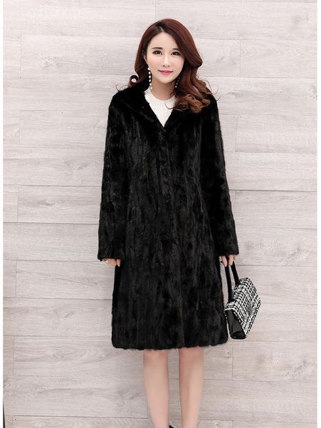 genuine jacket real coat black long women's garment with hood wholesale retail oem & faux fur
genuine jacket real coat black long women's garment with hood wholesale retail oem & faux fur