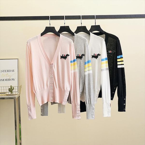 women summer thin sweaters v neck knitted striped coat cardigans long sleeve poncho pull femme, White;black
women summer thin sweaters v neck knitted striped coat cardigans long sleeve poncho pull femme, White;black