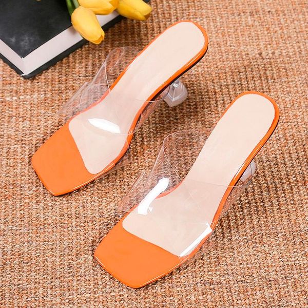 slippers summer ladies heels pvc transparent diamond clear femme slides peep toe cup heel 9cm sandals women shoes pumps size 41, Black
slippers summer ladies heels pvc transparent diamond clear femme slides peep toe cup heel 9cm sandals women shoes pumps size 41, Black